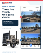 4G Triple-Lens Solar Camera - High Definition PTZ